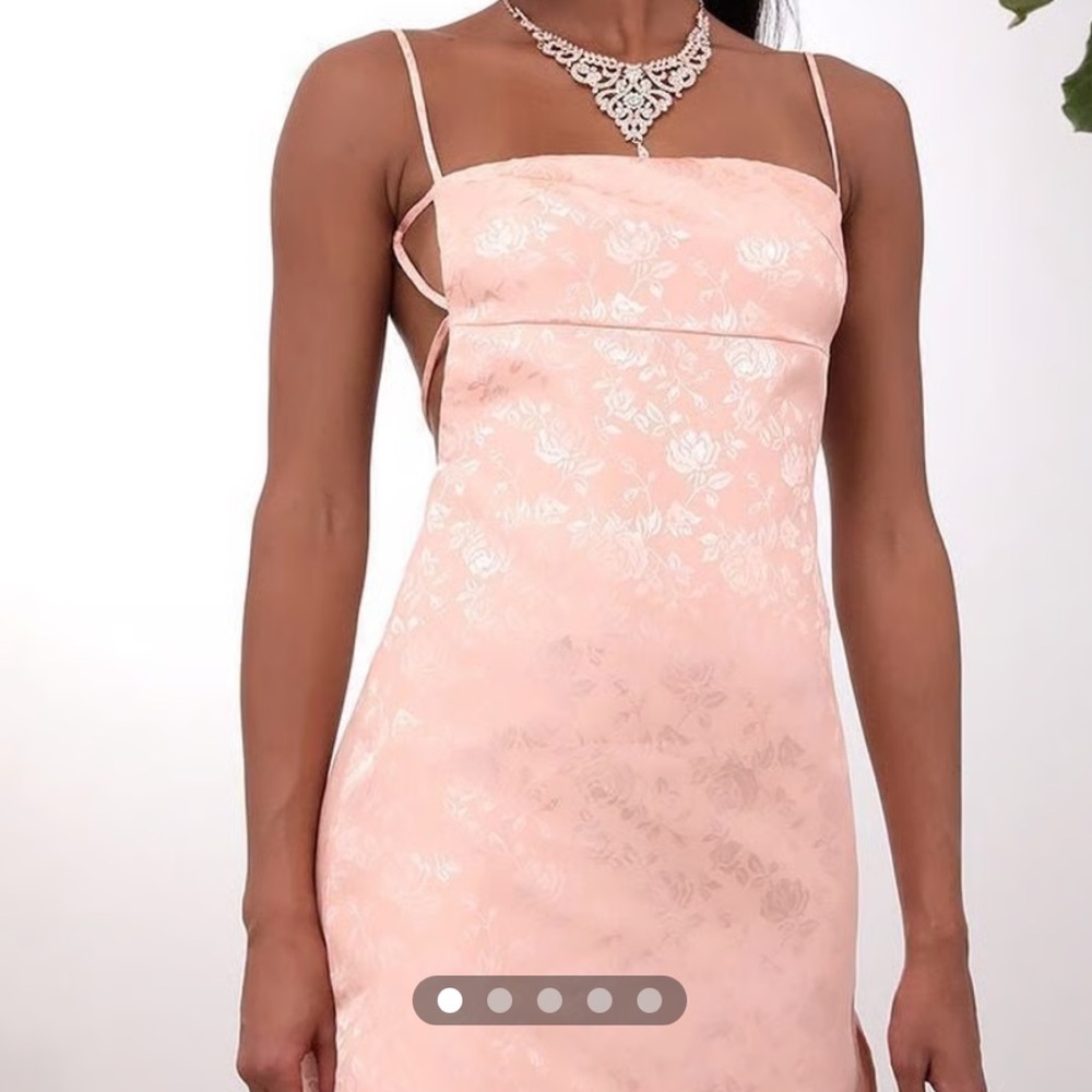 Lucy in The Sky Pink Mini Dress
